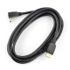 HDMI - HDMI Blow cable 3m Angled