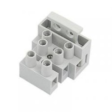 3-pin 10A electric cube - with a fuse