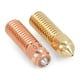 Set of 0.4mm M6 nozzles for the Creality K1 3D printer - 1.75mm filament - hardened steel and brass