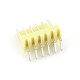 2.54mm raster connector - 6-pin angled plug - 5pcs 