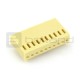 2.54mm pitch connector - 10-pin socket housing - 5pcs, 