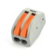 2pin electric cube 32A / 400V - orange - 5 pcs.