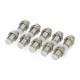 5mm LED holder - metal concave - 10 pcs