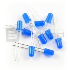 5mm blue LED - 1000pcs 