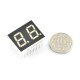 7-segment display x2 - 10mm red - cathode 