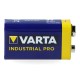 9V 4022 6LR61 alkaline battery Varta Industrial 