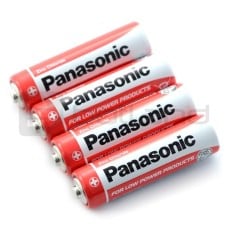 AA baterija (R6 LR6) Panasonic Red - 4vnt, 