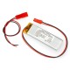 Akyga 510mAh 1S 3.7V Li-Pol akumuliatorius - JST-BEC jungtis + lizdas - 60x20x5mm 