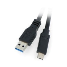 Akyga USB 3.0 type A - USB 3.1 type C cable 0.5m AK-USB-24 