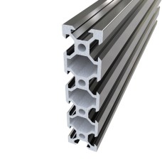 Aluminum profile V-Slot 2080 anodized black 500mm 