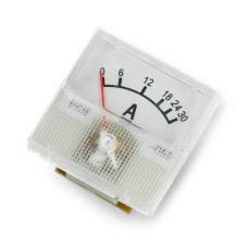 Analog ammeter panel 91C16 mini 30A 