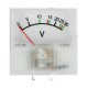 Analog voltmeter panel 91C16 mini 30V DC 