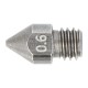 Nozzle 0.6mm MK8 - filament 1.75mm - hardened steel