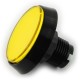 Arcade Push Button 6cm black housing - yellow with backlight 