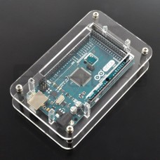 Case for Arduino Mega - transparent open 