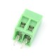 ARK connector 2.54mm raster 2 pin (-) - 10 pcs