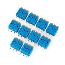 ARK connector raster 5.0mm 3 pin - self-locking - 10 pcs