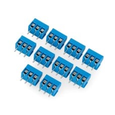 ARK connector raster 3.5mm 3 pin (+) - 10 pcs