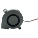 Fan 12V 50x50x15mm 2 wires