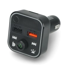 Car FM transmitter with Blow Bluetooth 5.0 JL QC3.0 RGB