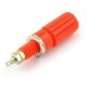 AL2418 banana socket - red - 4mm - 5 pcs