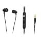 Blow B-100 earphones with microphone - black