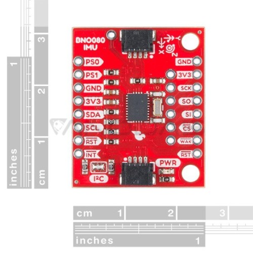 Bno080 Vr Imu 9dof 3 Ašių Akselerometras Giroskopas Ir Magnetometras I2c Spi Uart 3297