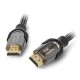 CU 48Gb/s shielded HDMI cable - 0.5 m - black - Akyga AK-HD-05S