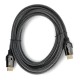 CU 48Gb/s shielded HDMI cable - 3m - black - Akyga AK-HD-30S