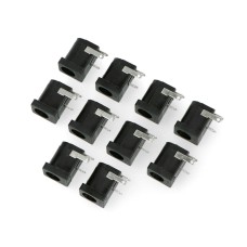 DC socket 5.5 x 2.1mm - horizontal