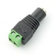 DC socket 5.5x2.1mm with quick connector