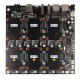 DeskPi Super6C Raspberry Pi CM4 Cluster Board - Mini-ITX motherboard for 6 Raspberry Pi CM4 modules - Seeedstudio 114110107