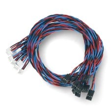 DFRobot Gravity FIT0769, connection cable, for analog sensors to Arduino, 50cm, x10