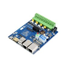 Dual ETH Quad RS485 Base Board (B) - Raspberry Pi Compute Module 4 kaiščių išplėtimas - Waveshare 2166