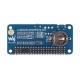 Dual-band GPS/RTK L1+L5 module with GNSS LC29H(BS) system - overlay for Raspberry Pi - Waveshare 25280