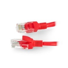 LAN Patch Cord 5e - 0.25m - red