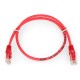 Ethernet Patchcord UTP 5e 0.5m - red