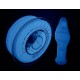 3D filament Devil Design PLA 1.75mm 1kg - Glow In The Dark Blue 