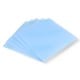 Blue fluo poured plexiglass - 3mm - 200x200mm - 5pcs.