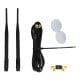 Gecko LTE Antenna 7dBi 2x SMA 800-2700MHz - 50cm