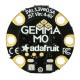 M0 GEMMA, a miniature platform with a 3.3 V microcontroller ATSAMD21E18, Adafruit 3501