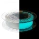 Filament PLA 1.75mm 0.5kg - Glow in the Dark Blue