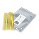 Straight goldpin 1x40 connector with 2.54mm pitch - yellow - 10 pcs - justPi