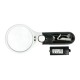 Goobay reading magnifier with LED backlight, 75/22mm, x1.75/x12.25