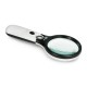 Goobay reading magnifier with LED backlight, 75/22mm, x1.75/x12.25