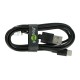 Goobay USB A 2.0-USB C cable black - 1m