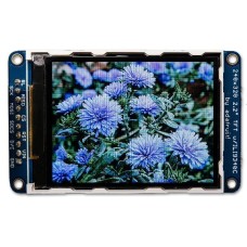 Grafinis spalvotas ekranas TFT LCD 2.2" 320x240 px + microSD skaitytuvas, SPI, Adafruit 1480