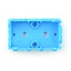 Grove, module cover 1x2 blue, x4