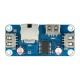 Ethernet/USB (B) HUB - 3xUSB 1xRJ45 Ethernet - priekinės dalies priedėlis, skirtas Raspberry Pi - Waveshare 20416