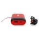 Charger for Li-Ion 18650/18700/20700/21700 batteries with PowerBank function - XTAR PB2S - red